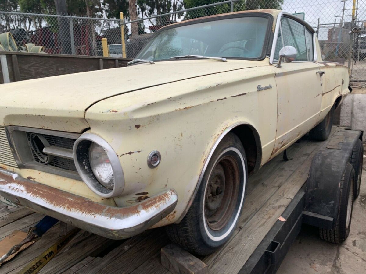 1965 Plymouth Barracuda Vehicle does NOT have an existing warranty