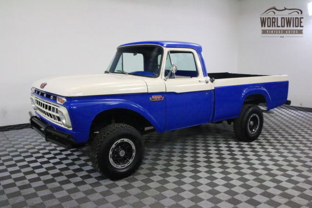 1965 Ford F100 RARE REAL 4X4 V8 RESTORED