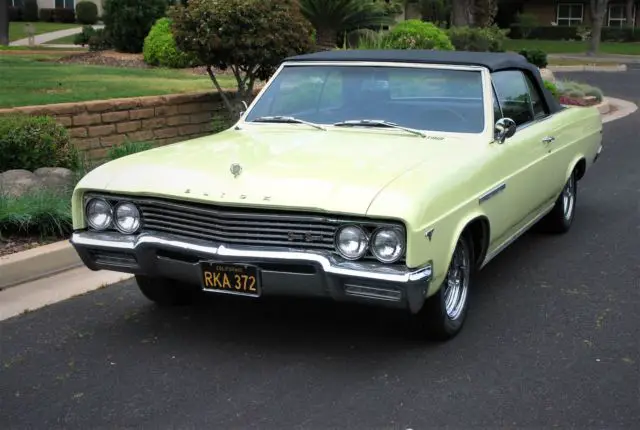 1965 Buick Skylark Black Convertible Top