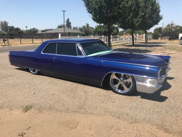 1965 Cadillac DeVille coupe deville hot rod bagged , custom