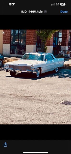 1965 Cadillac DeVille deville