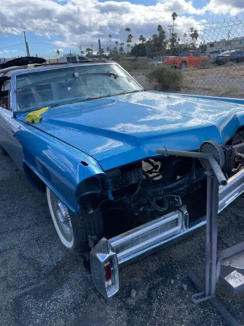 1965 Cadillac Eldorado blue