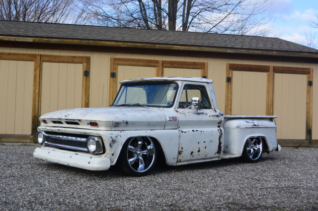 1965 Chevrolet C-10 x. 1965 Chevrolet C-10 step side bagged patina. 