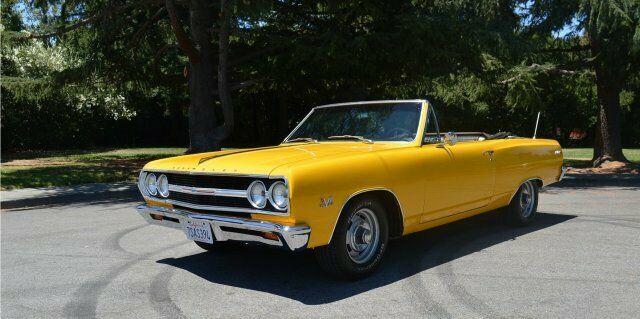 1965 Chevrolet Chevelle Convertible Big Block 396 4 Speed