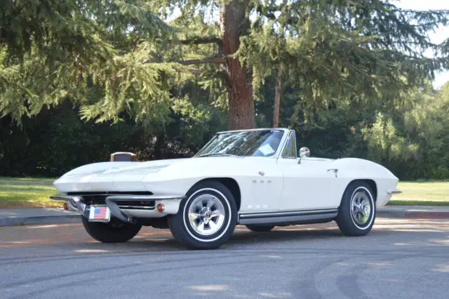 1965 Chevrolet Corvette #'s Matching 350 HP Power Windows 4 Wheel Disc