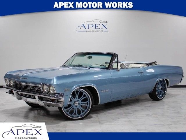 1965 Chevrolet Impala Convertible 396 Highly-Optioned Asanti Wheels