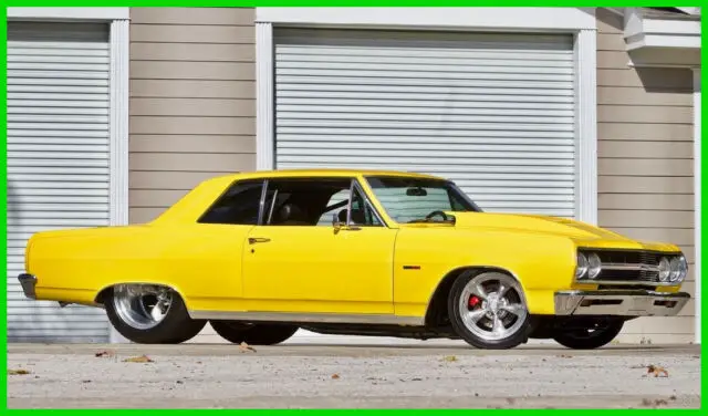 1965 Chevrolet Malibu SS / 6.0L LS2 Pro-Touring / Leather Interior