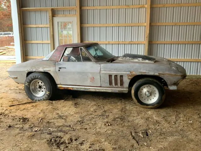 1965 Chevrolet Corvette 1965 CORVETTE ROADSTER C2 ROLLER X RACE 12 BOLT