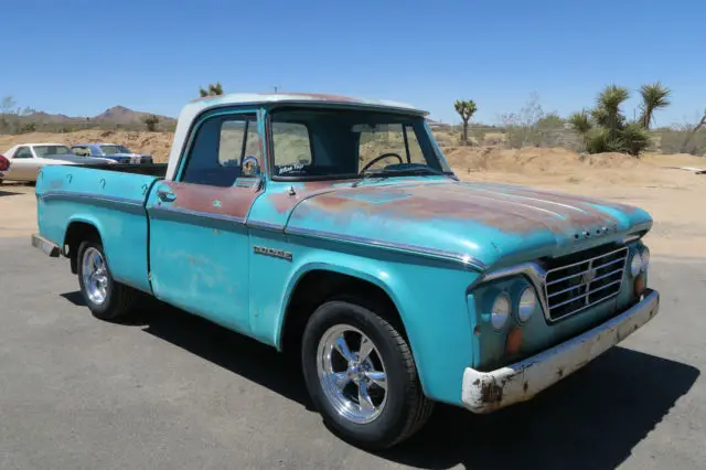 1965 Dodge Other Pickups D100 Sweptline Shortbed 318 Poly V8 Rare !