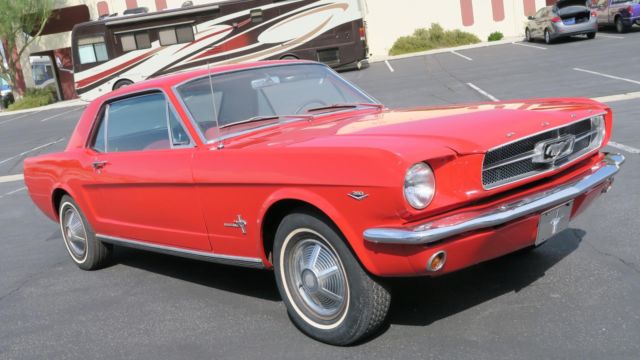 1965 Ford Mustang 260 V8 F CODE! NICE PAINT! RUNS GREAT!