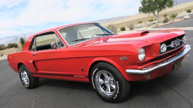 1965 Ford Mustang 289 V8 A CODE! CALIFORNIA CAR! NEW PAINT! P/S!