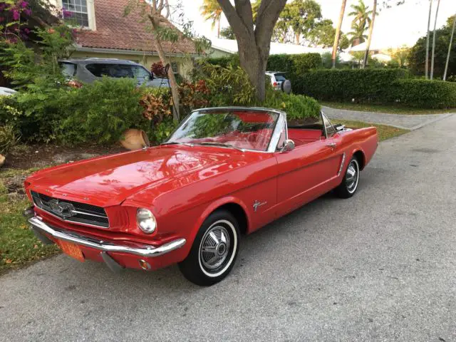 1965 Ford Mustang Base Convertible 2-Door