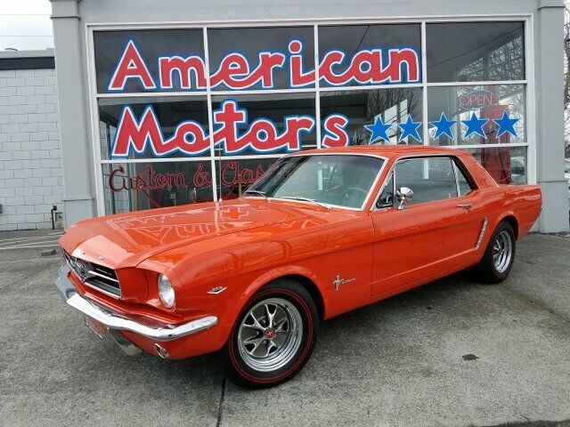 1965 Ford Mustang Code 3 Poppy Red 289 V8 Beautiful Restoration Wind