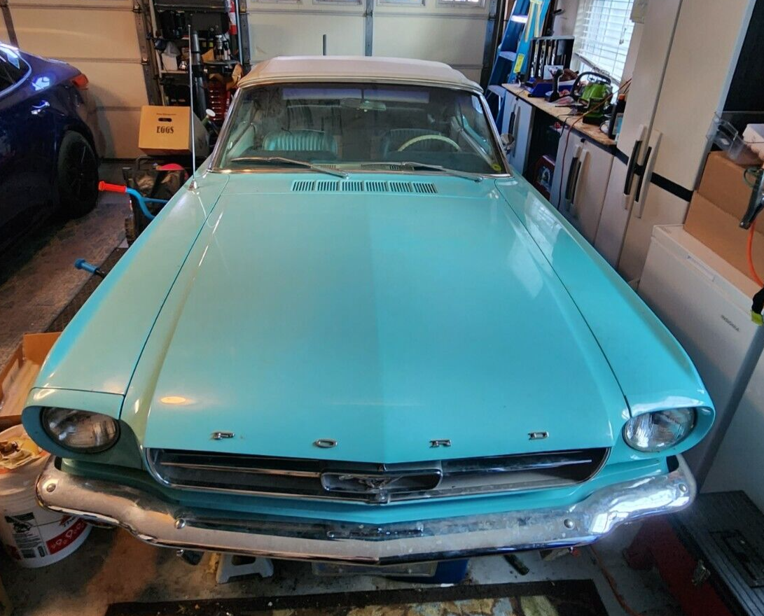 1965 Ford Mustang Code 76A Convertible 289 4V Auto AC PS