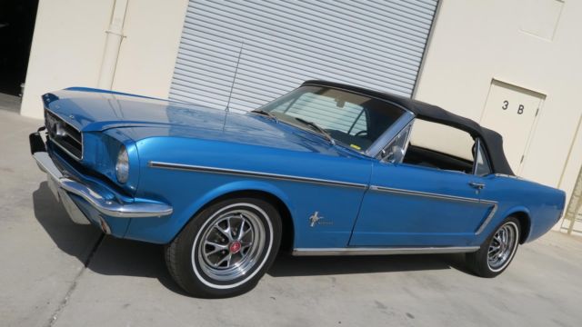1965 Ford Mustang Convertible 289 D code! PS/PB! 1 FAMILY OWNED!!!