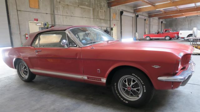 1965 Ford Mustang CONVERTIBLE 289 V8 4 SPEED! DISC BRAKES!