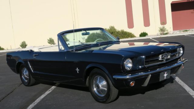 1965 Ford Mustang CONVERTIBLE 289 V8 C CODE P/S! SHOW QUALITY!!!