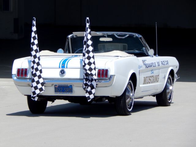 1965 Ford Mustang Convertible - Indianapolis 500 Pace Car