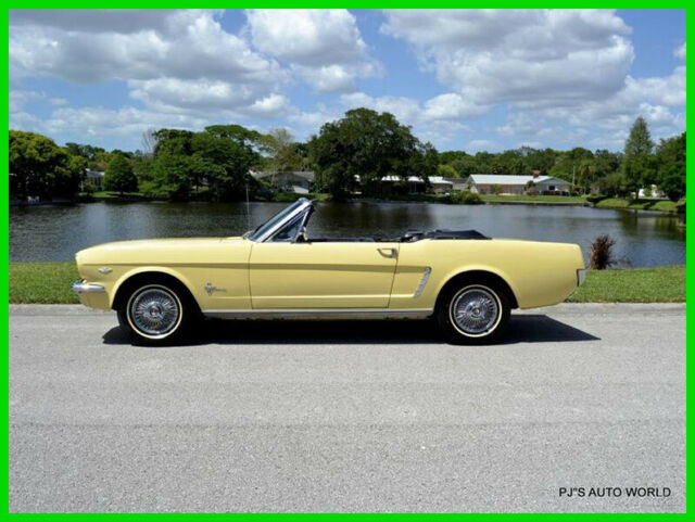 1965 Ford Mustang D Code 260 Cubic Inch V8 engine automatic transmission