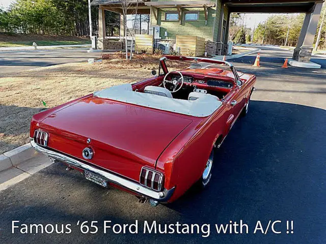 1965 Ford Mustang With Some G.T. 350 Cosmetic Features