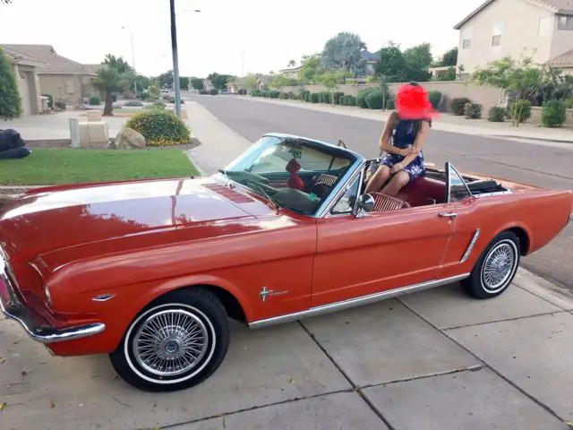 1965 Ford Mustang 289 Pony Interior