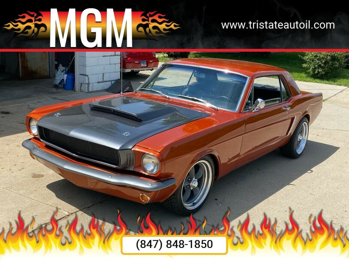 1965 Ford Mustang NEWÂ PAINTÂ ATOMICÂ ORANGE 289Â AUTO