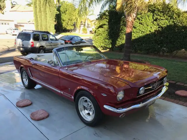 1965 Ford Mustang Ford mustang California convertible