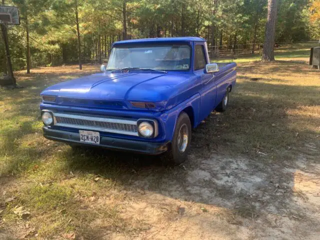 1965 GMC C10 silver