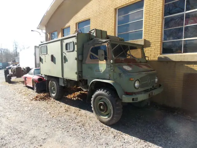 1956 Mercedes-Benz Unimog Radio Truck Type 038 044 Canvas