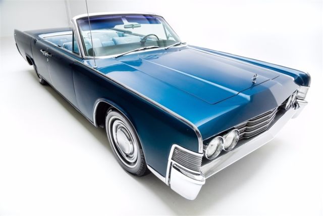 1965 Lincoln Continental Metallic Blue, Loaded