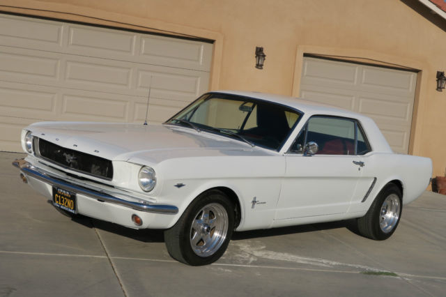 1965 Ford Mustang 302 V8 C CODE CLEAN CALIFORNIA CAR, NICE PAINT !!