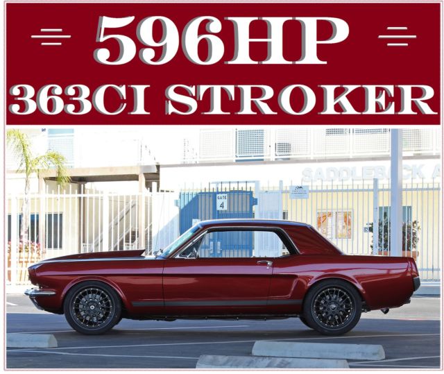 1965 Ford Mustang 596 HP 363 STROKER SHOW CAR
