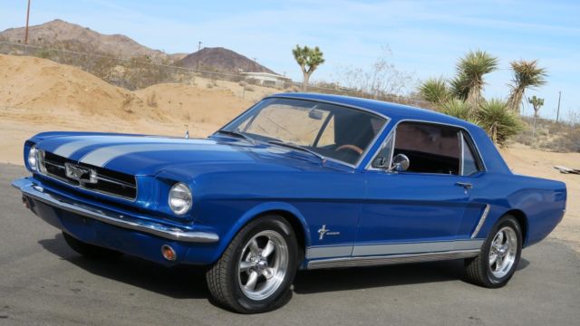 1965 Ford Mustang A CODE 4 SPEED TOP LOADER, FACTORY BUILT IN CA !!!