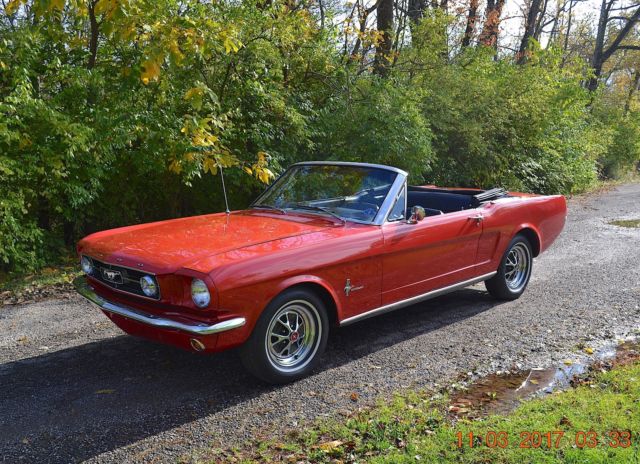 1965 Ford Mustang CONVERTIBLE 289 AUTO AC