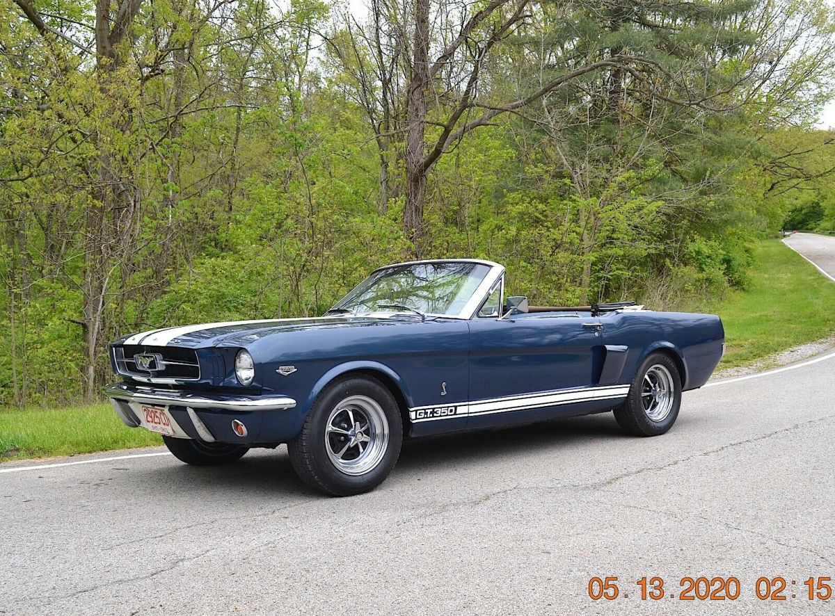 1965 Ford Mustang 289 PS GT350 STRIPES MAGNUM 500 WHEELS