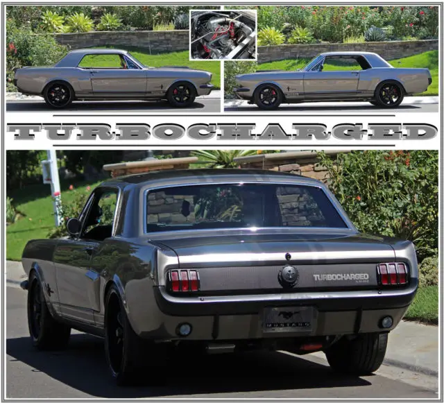 1965 Ford Mustang SUPERCHARGED TURBO