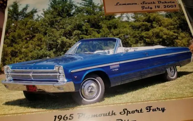 1965 Plymouth Sport Fury