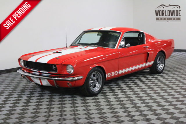 1965 Ford Mustang FASTBACK 2+2 V8 SHELBY GT350 TRIBUTE