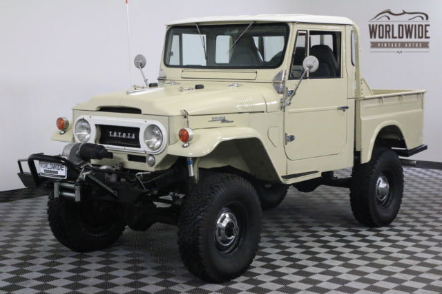 1965 Toyota FJ45 LAND CRUISER FRAME OFF BUILD LS1 AC PS PB