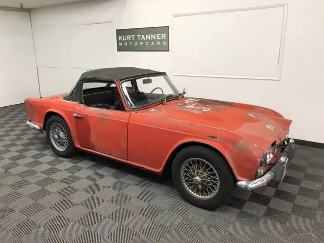 1965 Triumph TR4 60-SPOKE WIRE WHEELS