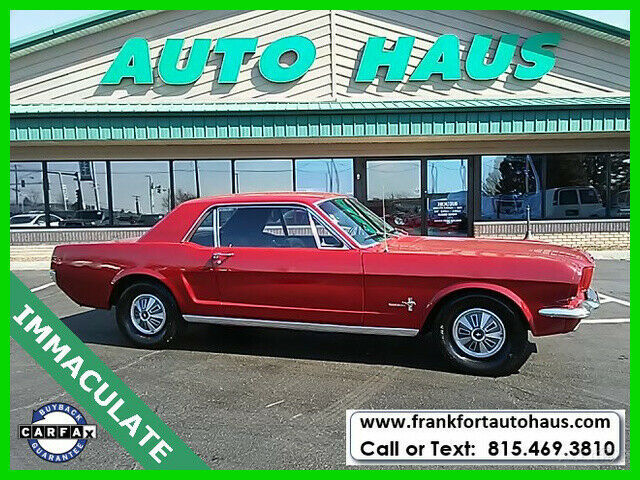 1966 Ford Mustang 2 dr