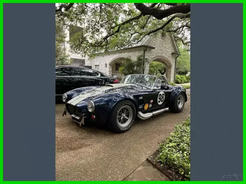 1966 Shelby Cobra Replica Convertible W/ 17.2K Miles 427 CI 450 HP Engine Manual