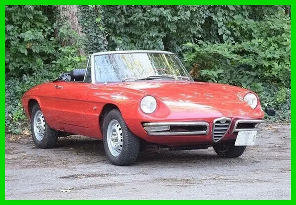 1966 Alfa Romeo Duetto Duetto Convertible