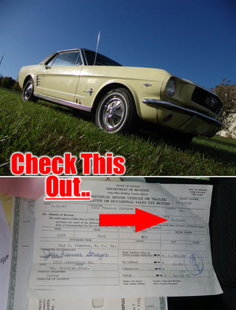1966 Ford Mustang Watch Video