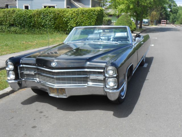 1966 Cadillac Eldorado BLACK