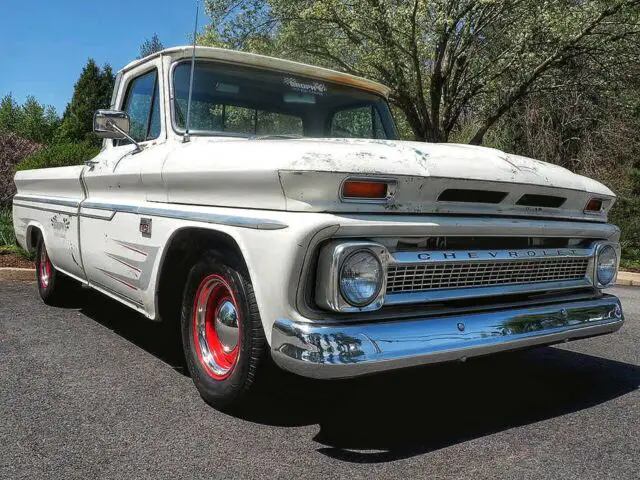 1966 Chevrolet C-10 283 V-8 3-Speed on the Column Great Patina