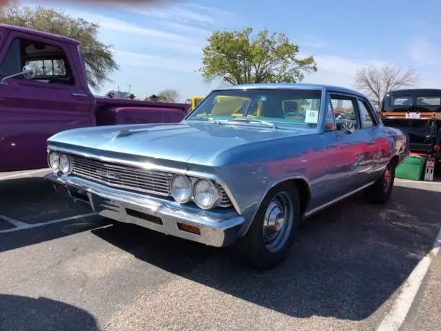 1966 Chevrolet Chevelle -Malibu post-Mint Condition 4 Speed FROM SOUTH CAR