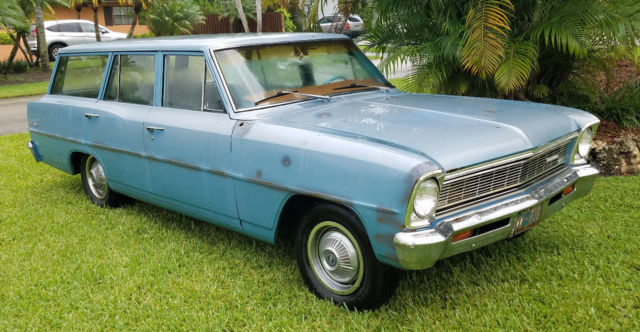 1966 Chevrolet Nova 4 Door Wagon