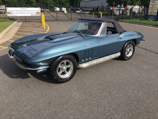 1966 Chevrolet Corvette 327/350HP 4 Speed with Power Windows Side Pipes