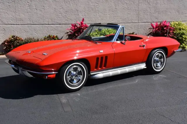 1966 Chevrolet Corvette Convertible 327CI  4-Speed No Expense Spared Resto